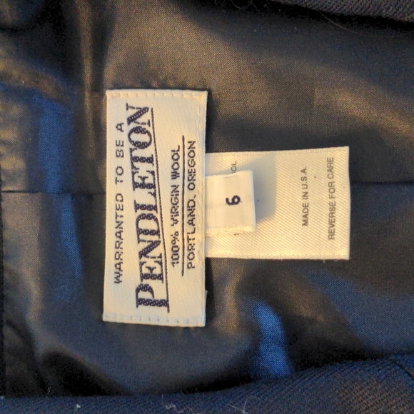 Vintage 90's Pendleton 100% Pure New Wool Blazer - Picture 4 of 6